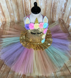 Unicorn Tutu, Unicorn Birthday, Unicorn Costume, Unicorn Photography Prop Dress - Little Ladybug Tutus