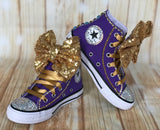 Mermaid Converse Sneakers, Little Kids Shoe Size 11-3