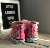 Pink Converse Shoes, Little Kids Shoe Size 11-3