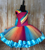 Jojo Ribbon Trimmed Tutu, Jojo Siwa Tutu, Jojo Siwa Girls Costume, Jojo Dress, Jojo Outfit - Little Ladybug Tutus