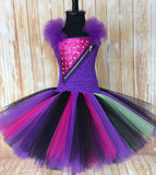 Mal Tutu, Mal Tutu Dress, Descendants Tutu, Descendants Costume - Little Ladybug Tutus