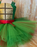 Red Ninja Turtle Tutu, Ninja Turtle Dress, Ninja Turtle Halloween Costume