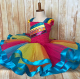 Personalized JoJo Siwa Tutu Dress, JoJo  Dress, JoJo Halloween Costume