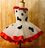 Dalmatian Ribbon Tutu, Dalmatian Costume, Girls Scooby Doo Dress
