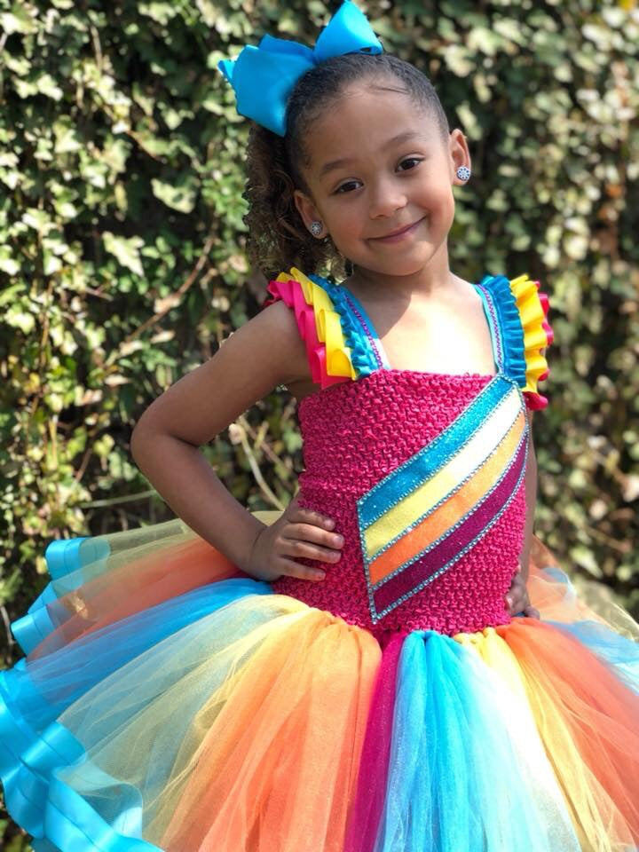 JoJo Siwa Tutu Dress, JoJo  Dress, JoJo Halloween Costume