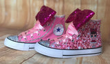 LOL Surprise Doll Fancy Converse Sneakers, Little Kids Shoe Size 11-3