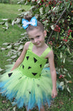 Pebbles Tutu, Pebbles Tutu Dress, Girls Flinstones Costume - Little Ladybug Tutus