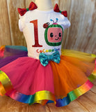 Cocomelon Birthday Tutu Outfit,  Cocomelon Party, Cocomelon Birthday