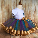 Mermaid Ribbon Trimmed Tutu, Mermaid Tutu - Little Ladybug Tutus