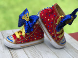 Beauty & The Beast Belle Converse, Little Kids Shoe Size 10-2