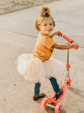 Neutral Khaki Sand Cream Color Tutu Skirt, Neutral 1st Birthday Tutu
