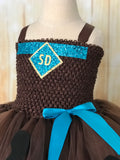 Scooby Doo Ribbon Tutu, Scooby Doo Costume, Girls Scooby Doo Dress