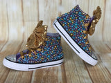 Mermaid Converse Sneakers, Little Kids Shoe Size 11-3