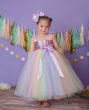 Unicorn Tutu, Unicorn Birthday Dress, Girls Unicorn Costume, Unicorn Photography Prop Dress - Little Ladybug Tutus