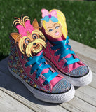 JoJo & BowBow Converse Sneakers, Little Kids Shoe Size 11-3