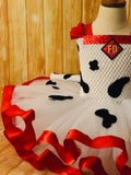 Dalmatian Ribbon Tutu, Dalmatian Costume, Girls Scooby Doo Dress