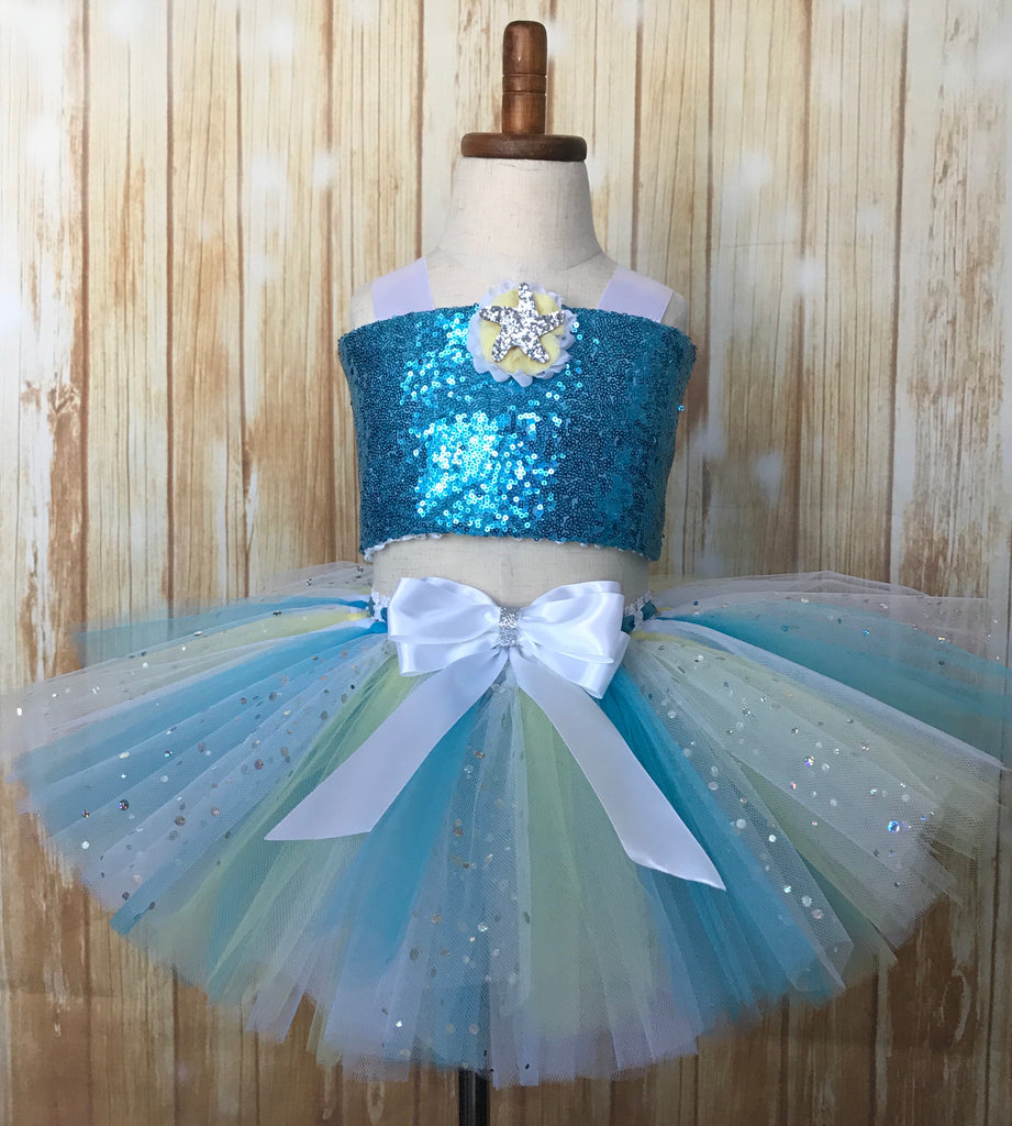 Under the Sea Tutu Set, Beach Birthday Tutu