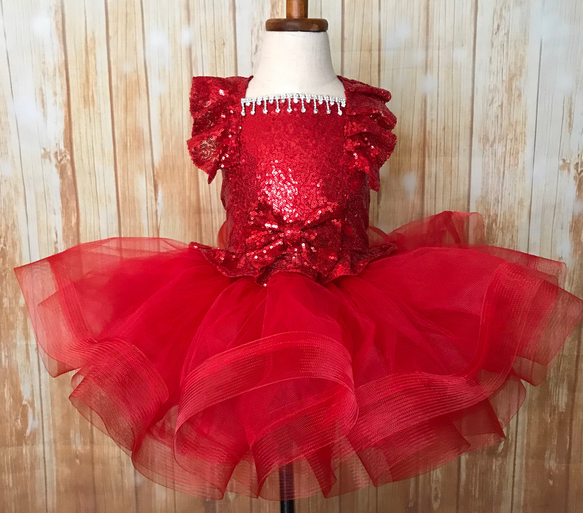 Tutu pour enfants rouge DRESS4FUN