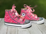 Pink Converse Sneakers, Little Kids Shoe Size 11-3