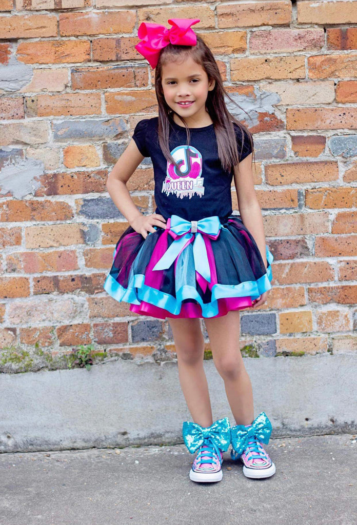 Tik Tok Tutu Outfit, Tik Tok Party, TikTok Birthday, Tik Tok Outfit,Tik Tok Girls Dress