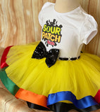 Sour Patch Kids Tutu Set, Sour Patch Kids Birthday Outfit, Sour Patch Party, Sour Patch Birthday