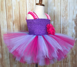Pink and Purple Tutu Dress - Little Ladybug Tutus