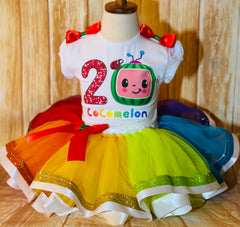 Cocomelon Birthday Tutu Outfit,  Cocomelon Party, Cocomelon Birthday