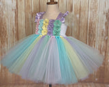 Pastel Rainbow Easter Tutu Dress