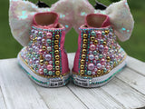 Unicorn Converse Shoes, Little Kids Shoe Size 11-3
