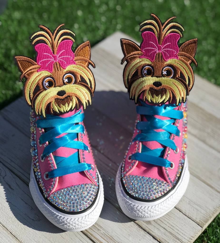 JoJo BowBow Converse Sneakers, Little Kids Shoe Size 11-3