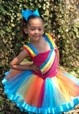 Jojo Ribbon Trimmed Tutu, Jojo Siwa Tutu, Jojo Siwa Girls Costume, Jojo Dress, Jojo Outfit - Little Ladybug Tutus