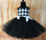 Buffalo Plaid Tutu, Girls Buffalo Plaid Tutu, Girls Christmas Tutu Dress, Girls Buffalo Plaid - Little Ladybug Tutus