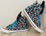 Tik Tok Birthday Blinged Converse, Little Kids Shoe Size 10-2