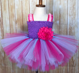 Pink and Purple Tutu Dress - Little Ladybug Tutus