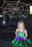 Frankenstein Tutu, Girls Frankenstein Costume, Halloween Frankenstein Girls Tutu Dress - Little Ladybug Tutus