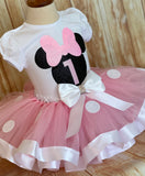 Minnie Mouse Tutu Outfit, Minnie Mouse Birthday Outfit