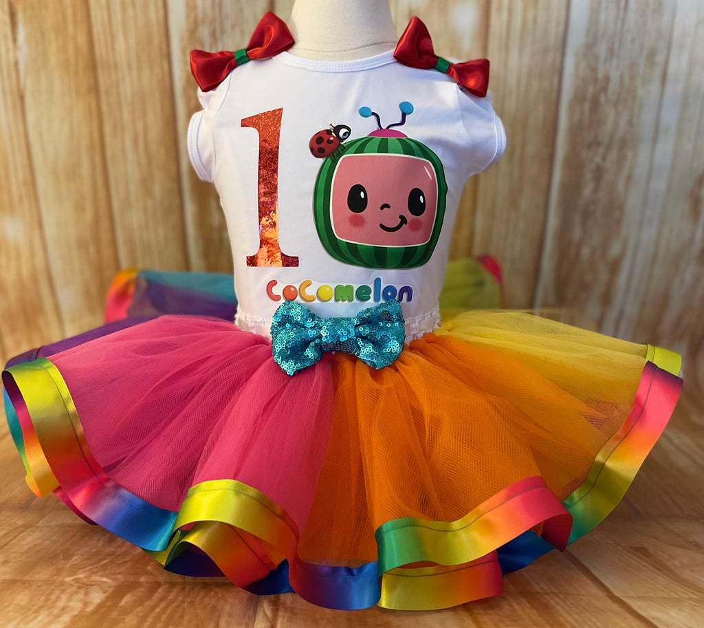 Cocomelon Birthday Tutu Outfit,  Cocomelon Party, Cocomelon Birthday