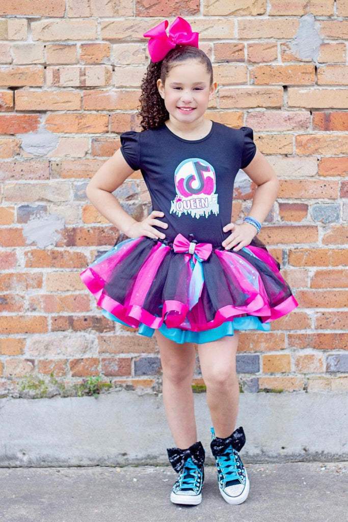 Tik Tok Tutu Outfit, Tik Tok Party, TikTok Birthday, Tik Tok Outfit,Tik Tok Girls Dress