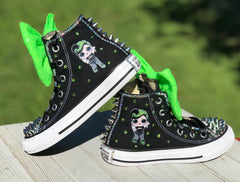 LOL Surprise Doll Bhaddie Blinged Converse Sneakers, Little Kids Shoe Size 10-2