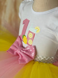 Pink Lemonade Birthday Tutu Outfit