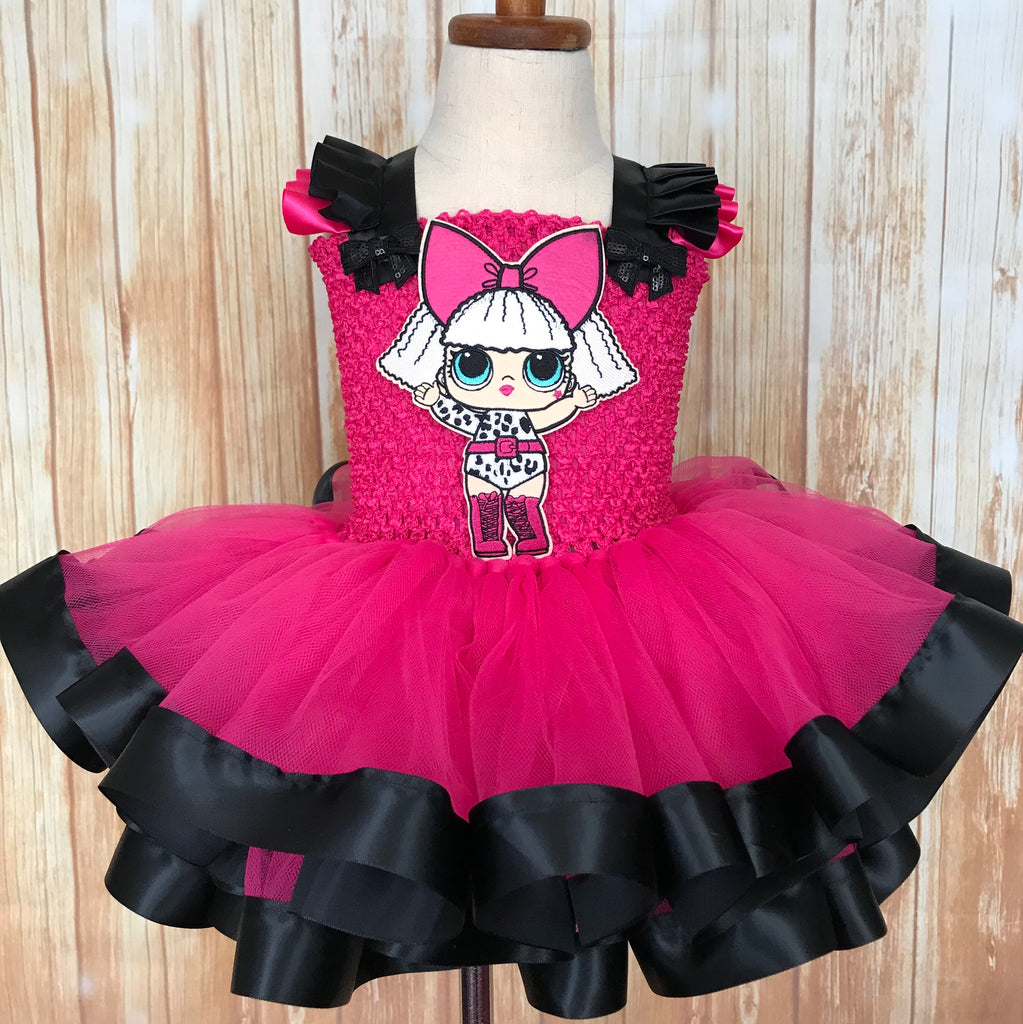 LOL Surprise Doll Diva Dress, LOL Diva Birthday Outfit