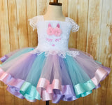 Bunny Tutu, Easter Bunny Dress, Bunny Party, Spring Birthday