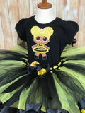 LOL Surprise Doll Queen Bee Tutu Set, Queen Bee Birthday Outfit
