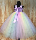 Unicorn Tutu, Unicorn Birthday Dress, Girls Unicorn Costume, Unicorn Photography Prop Dress - Little Ladybug Tutus