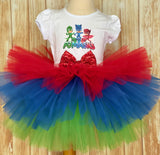 PJ Masks Birthday Tutu Outfit