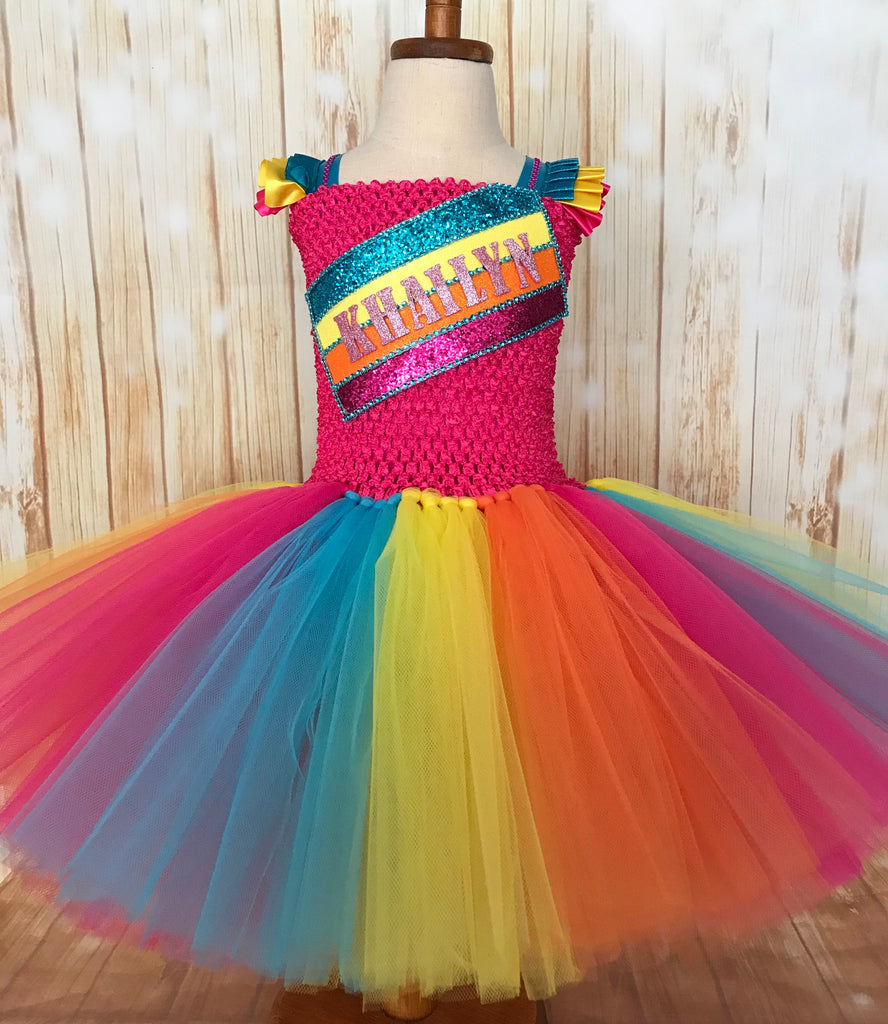 Personalized JoJo Siwa Tutu, JoJo Siwa Dress, JoJo Siwa Halloween Costume
