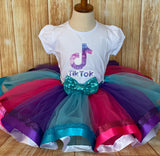 TikTok Tutu Outfit, Tik Tok Party, TikTok Birthday, Tik Tok Outfit,Tik Tok Girls Dress