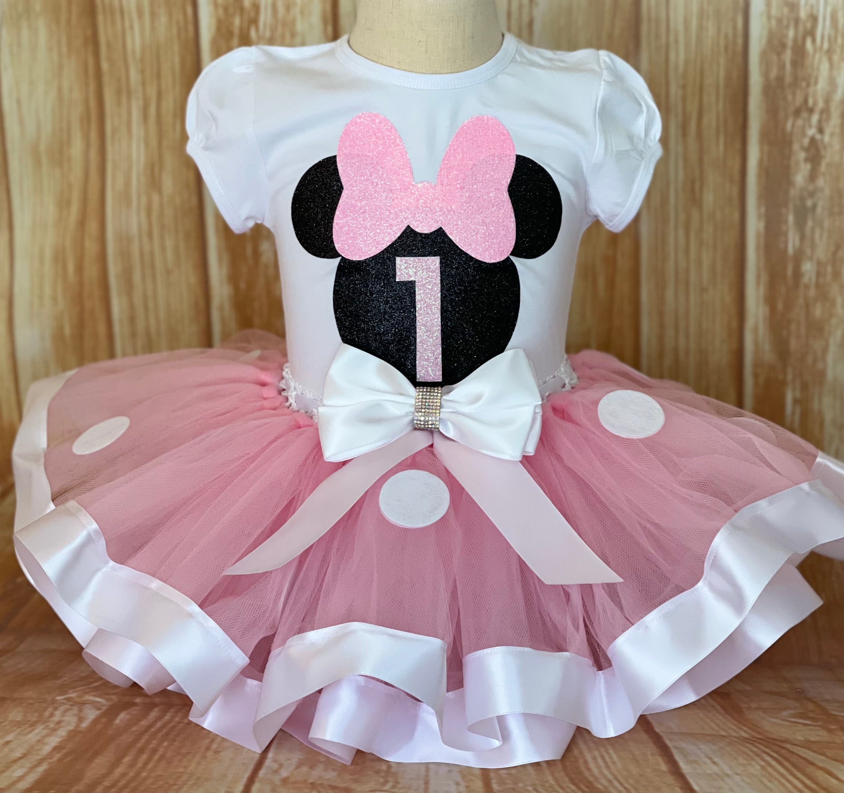 Minnie Mouse Tutu Outfit, Minnie Mouse Birthday Outfit