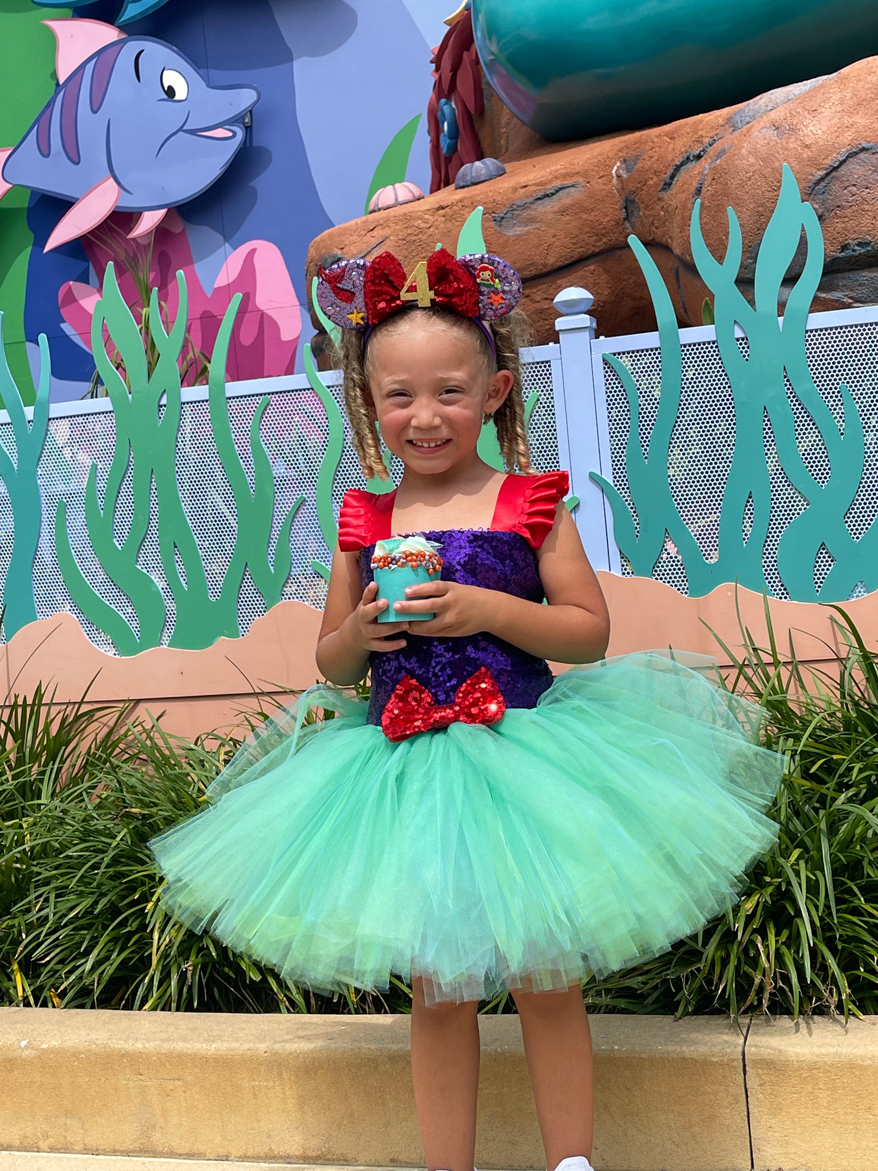 Mermaid tutu costume hot sale