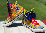 LOL Surprise Doll Splatters Blinged Converse Sneakers, Little Kids Shoe Size 10-3